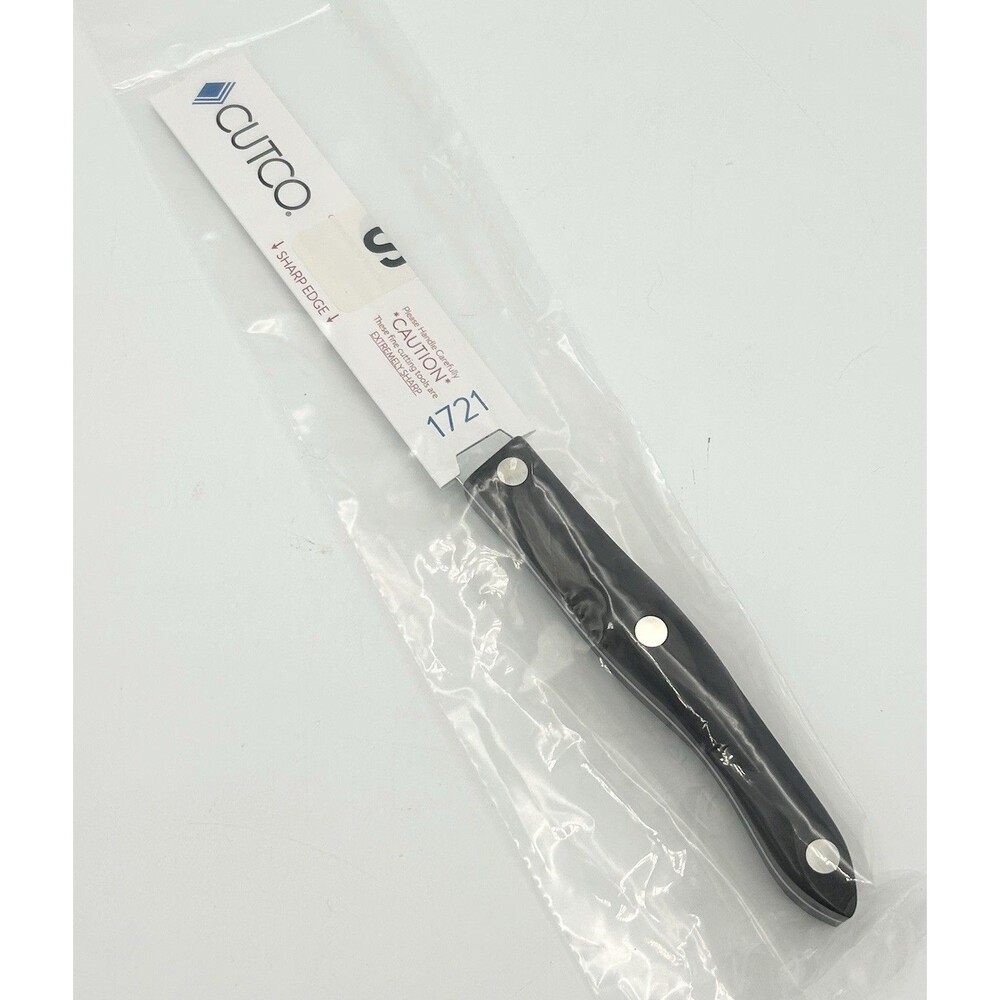 Brand New! Rare/Custom! Straight Blade. Cutco 1721s Fillet Trimmer Knife Sealed!
